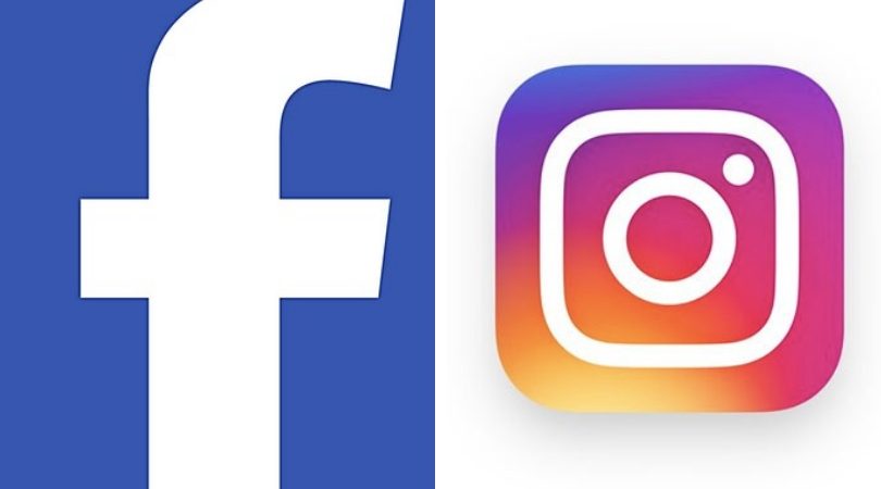 instagram e facebook com problemas