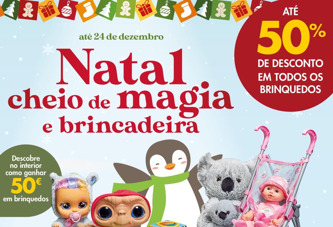 No Pingo Doce, TODOS os brinquedos estão em promoção até 50%
